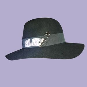 Stylish Black Fedora Hat